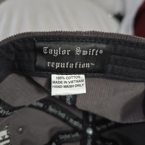 Taylor Swift Reputation Stadium Tour Gray Corduroy Adjustable Hat main image 9